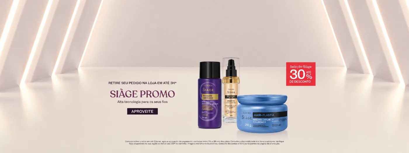 Banner principal 6 (desktop) — Semana de descontos na linha capilar